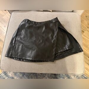 Cupshe Black Mini Skirt